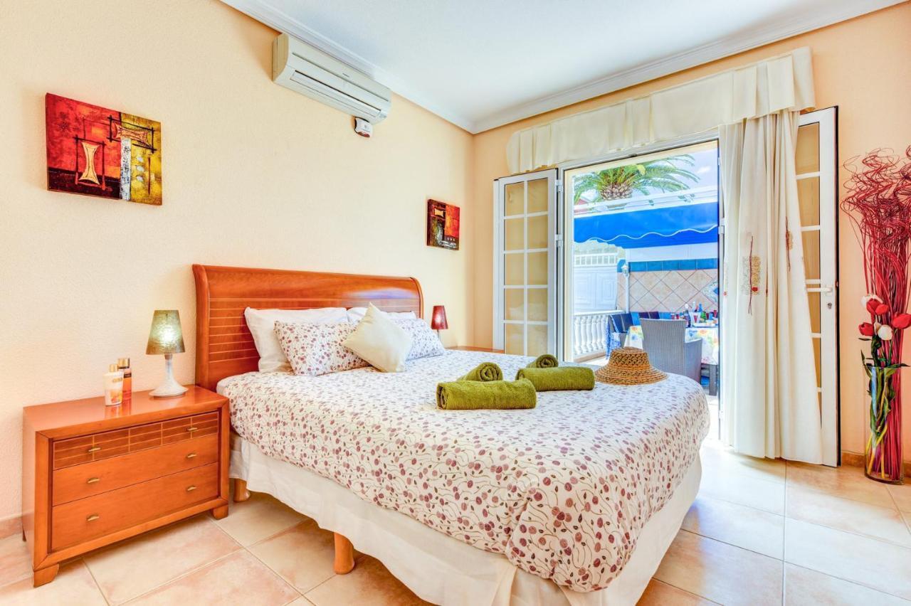 Villa Teide Sol Con Piscina Climatizada, Playa Fanabe, Costa Adeje Exteriör bild