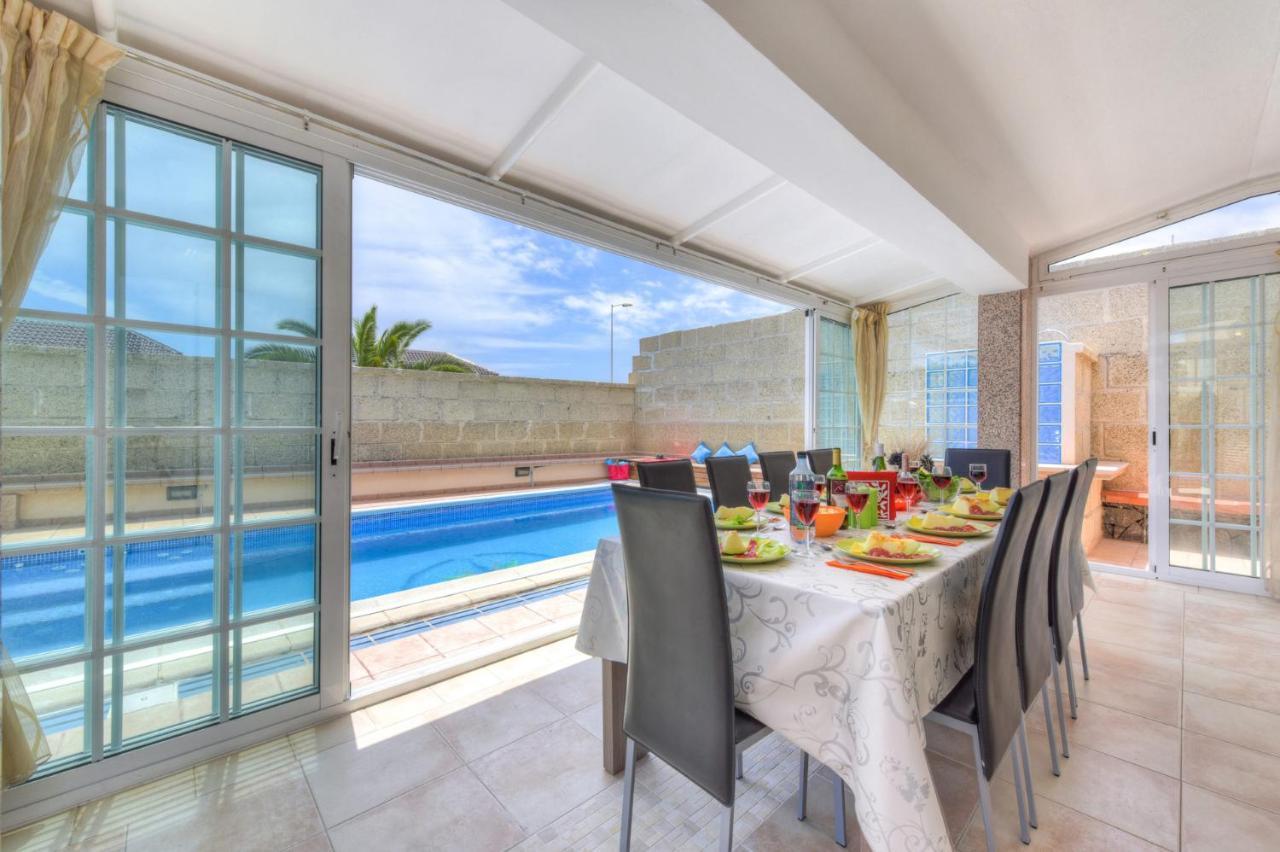 Villa Teide Sol Con Piscina Climatizada, Playa Fanabe, Costa Adeje Exteriör bild