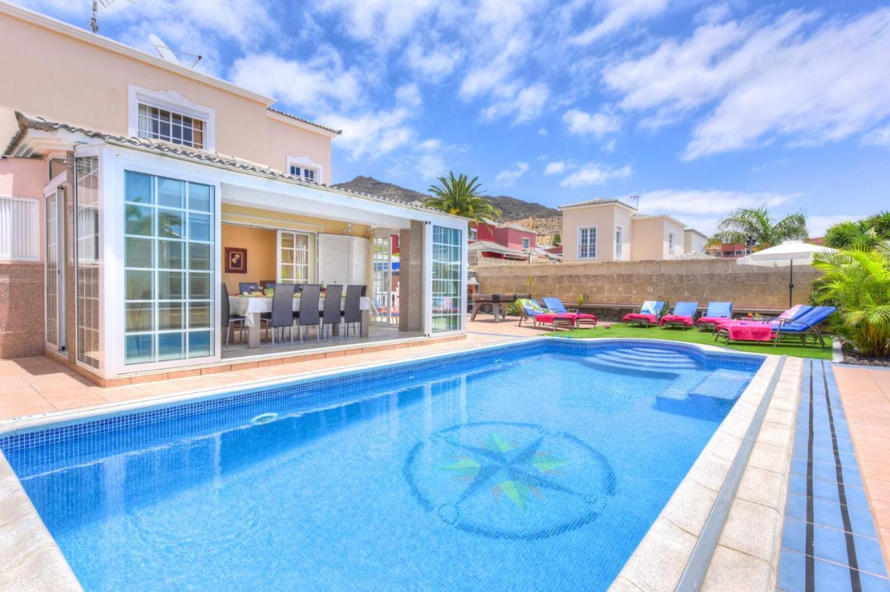 Villa Teide Sol Con Piscina Climatizada, Playa Fanabe, Costa Adeje Exteriör bild