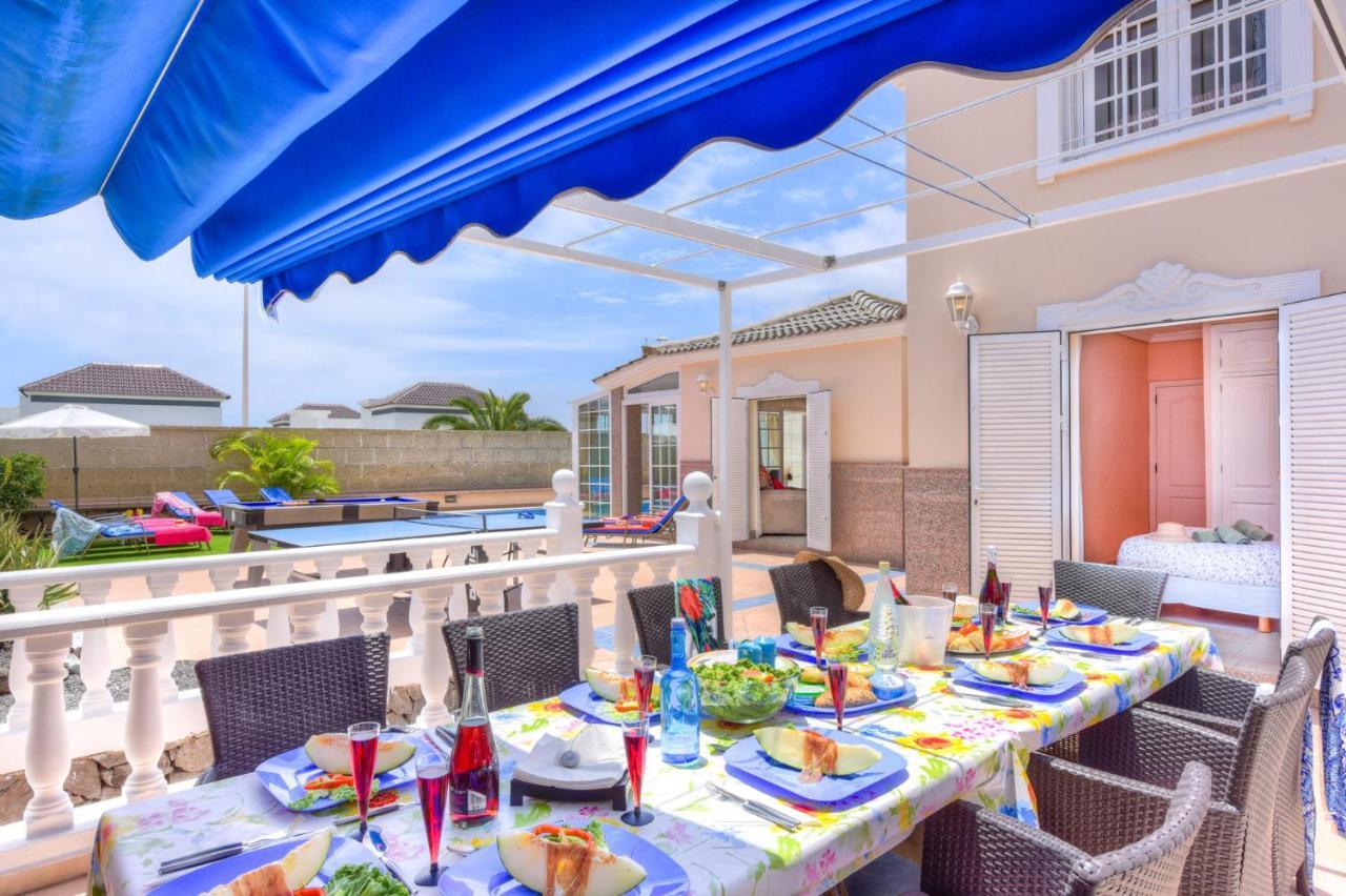 Villa Teide Sol Con Piscina Climatizada, Playa Fanabe, Costa Adeje Exteriör bild