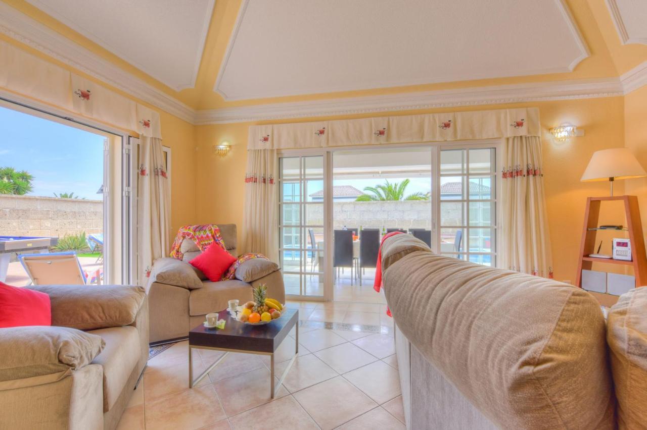 Villa Teide Sol Con Piscina Climatizada, Playa Fanabe, Costa Adeje Exteriör bild